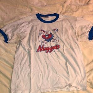Vintage Denver Nuggets Ringer Tee Men’s L